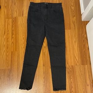 A&F skinny jeans. Dark gray. Worn once